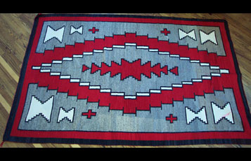 "Klagetoh Style Navajo Weaving (c. 1920-30)"