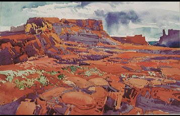 "Canyonlands Badlands Near Moab"