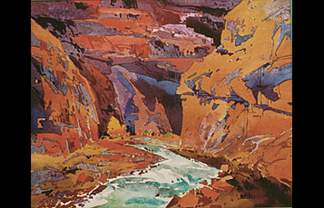 "Colo. River Canyon Near Palisade"